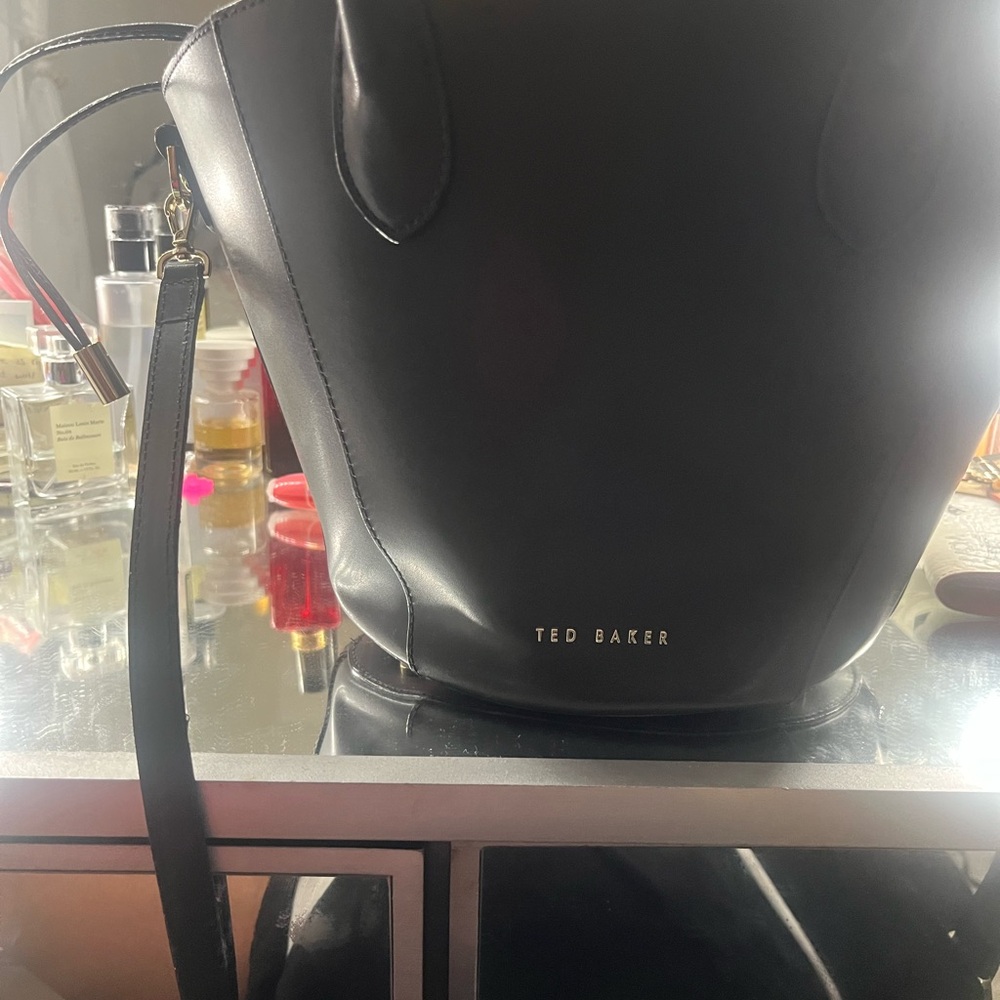Ted Baker Black Leather Handbag